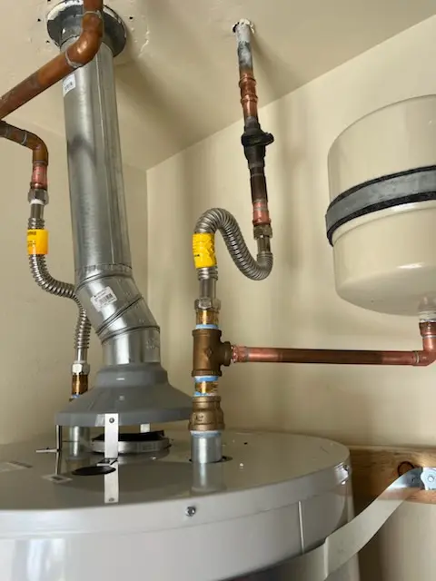 Water heater installation and plumbing repair in Ashmont